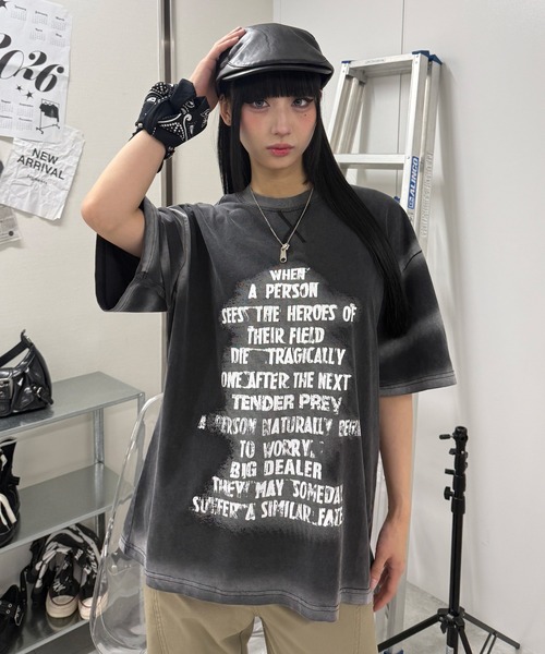Figments(フィグメンツ)の「ヴェイグリーロゴT(Tシャツ/カットソー・レディース・ブラック・FREE)」の1枚目の写真