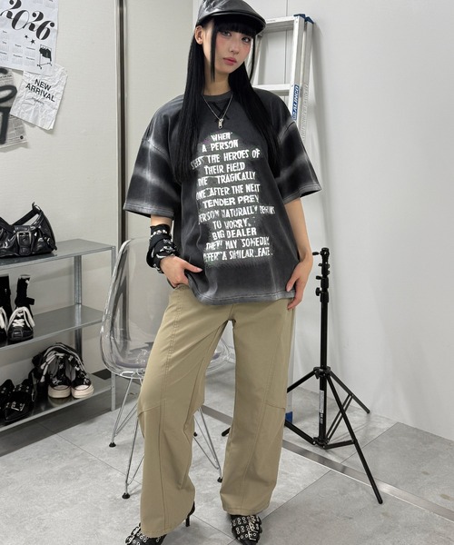 Figments(フィグメンツ)の「ヴェイグリーロゴT(Tシャツ/カットソー・レディース・ブラック・FREE)」の6枚目の写真