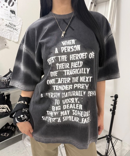 Figments(フィグメンツ)の「ヴェイグリーロゴT(Tシャツ/カットソー・レディース・ブラック・FREE)」の7枚目の写真