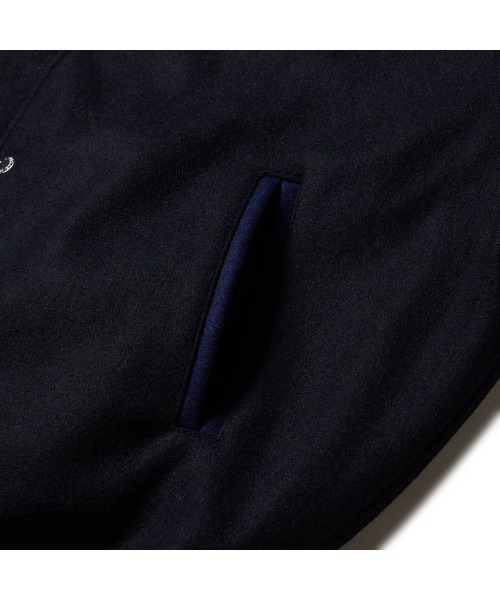 NEW ERA(ニューエラ)の「ニューエラ【NEW ERA】- ニューヨーク ヤンキース メルトン ジャケット【New York Yankees MELTON VARSITY JACKET NAVY 14682677】(ブルゾン・メンズ・ネイビー・L/XL/XXL/M)」の8枚目の写真