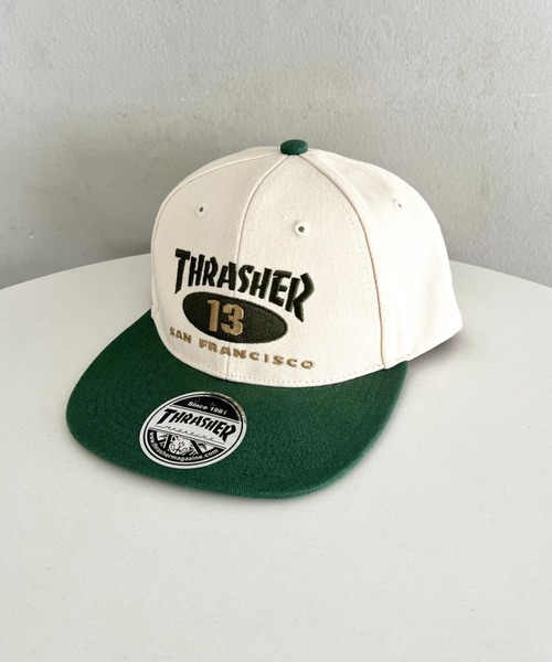 セール】NEW OVAL オックス平ツバCAP（キャップ）｜THRASHER