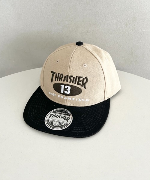 ジャスチンティーバー ☆着用 シュップレーム ブラックサバス キャップ 白 セール】NEW OVAL オックス平ツバCAP（キャップ）｜THRASHER