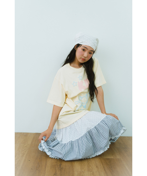 SHAKIRI(シャキリ)の「パウダーコットンカンカンスカート(ブルー)(スカート・レディース・その他・FREE)」の8枚目の写真