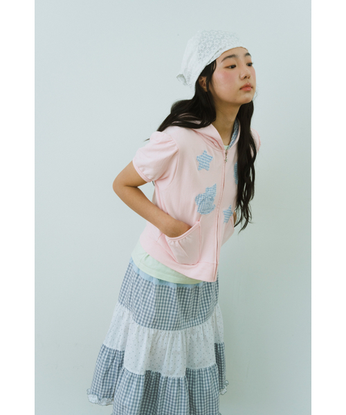 SHAKIRI(シャキリ)の「パウダーコットンカンカンスカート(ブルー)(スカート・レディース・その他・FREE)」の14枚目の写真