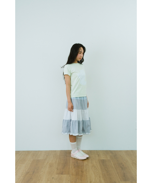 SHAKIRI(シャキリ)の「パウダーコットンカンカンスカート(ブルー)(スカート・レディース・その他・FREE)」の18枚目の写真