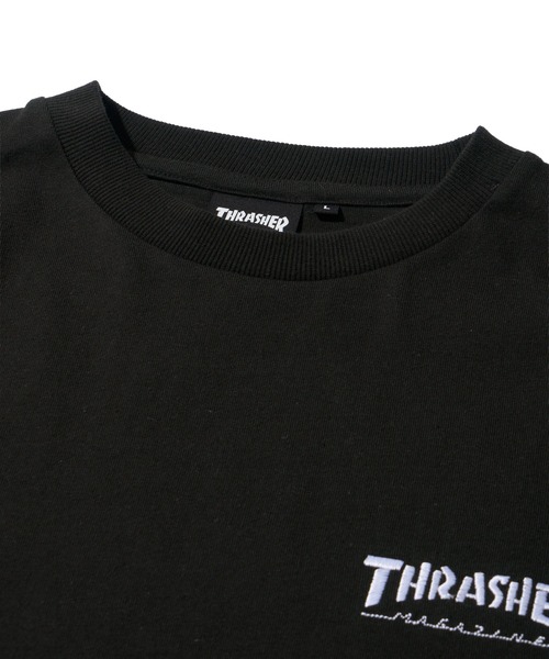 THRASHER(スラッシャー)の「【THRASHER / スラッシャー】ワンポイント刺繍 3Dロゴプリント クルーネックTシャツ(Tシャツ/カットソー・メンズ・ブラック系1/ホワイト系2/ホワイト系1/ブラック系2・X-LARGE/LARGE/MEDIUM)」の13枚目の写真