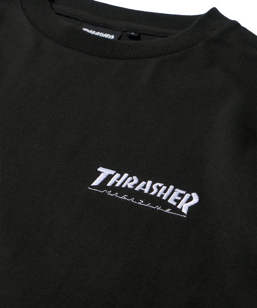 THRASHER(スラッシャー)の「【THRASHER / スラッシャー】ワンポイント刺繍 3Dロゴプリント クルーネックTシャツ(Tシャツ/カットソー・メンズ・ブラック系1/ホワイト系2/ホワイト系1/ブラック系2・X-LARGE/LARGE/MEDIUM)」の14枚目の写真
