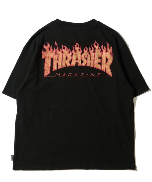 THRASHER(スラッシャー)の「【THRASHER / スラッシャー】ワンポイント刺繍 3Dロゴプリント クルーネックTシャツ(Tシャツ/カットソー・メンズ・ブラック系1/ホワイト系2/ホワイト系1/ブラック系2・X-LARGE/LARGE/MEDIUM)」の10枚目の写真