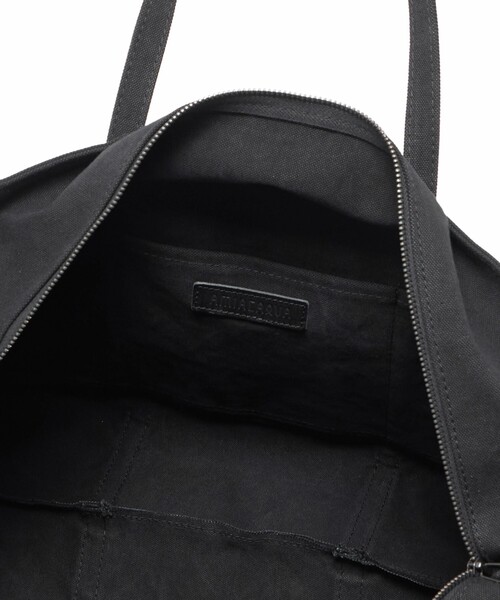 Steven Alan(スティーブンアラン)の「<AMIACALVA>CANOE TOTE L/トートバッグ(トートバッグ・レディース・ブラック/ホワイト・FREE)」の10枚目の写真