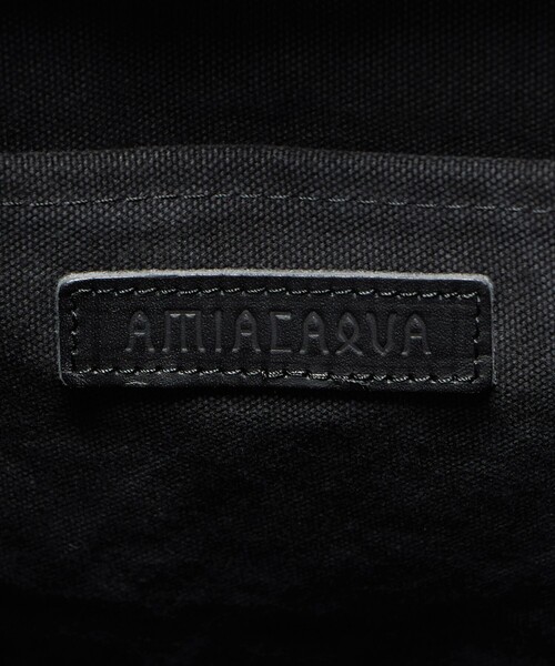 Steven Alan(スティーブンアラン)の「<AMIACALVA>CANOE TOTE L/トートバッグ(トートバッグ・レディース・ブラック/ホワイト・FREE)」の11枚目の写真