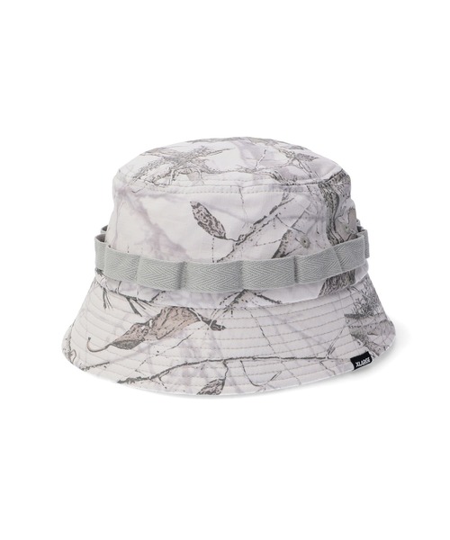 XLARGE(エクストララージ)の「JUNGLE HAT(ハット・メンズ・ブラック/カモフラージュ・M/L)」の1枚目の写真
