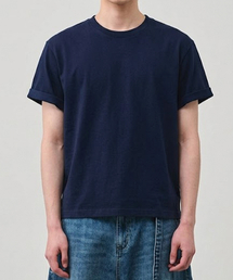 クロップ半袖Tシャツ (VS0300) ネイビー
