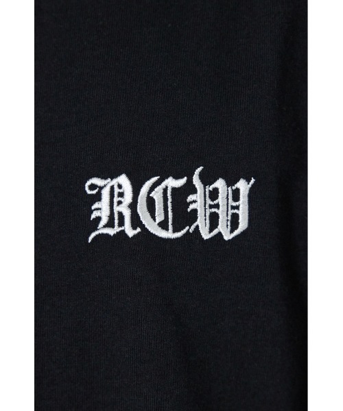 RODEO CROWNS WIDE BOWL(ロデオクラウンズワイドボウル)の「Blackletterノースリーブトップス(Tシャツ/カットソー・メンズ・ターコイズブルー系1/ブラック/ホワイト・LARGE/MEDIUM)」の21枚目の写真