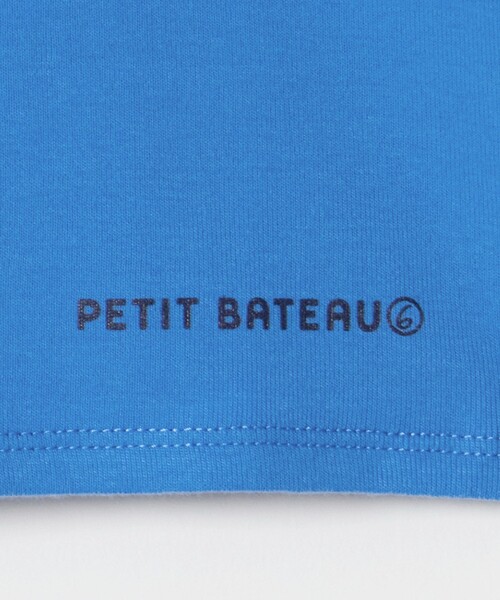 PETIT BATEAU(プチバトー)の「【別注】<PETIT BATEAU for 6>モックネック Tシャツ(Tシャツ/カットソー・レディース・コバルトブルー/ダークオレンジ/ブラック・FREE)」の7枚目の写真