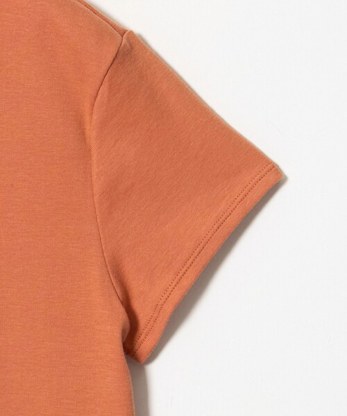 PETIT BATEAU(プチバトー)の「【別注】<PETIT BATEAU for 6>モックネック Tシャツ(Tシャツ/カットソー・レディース・コバルトブルー/ダークオレンジ/ブラック・FREE)」の14枚目の写真