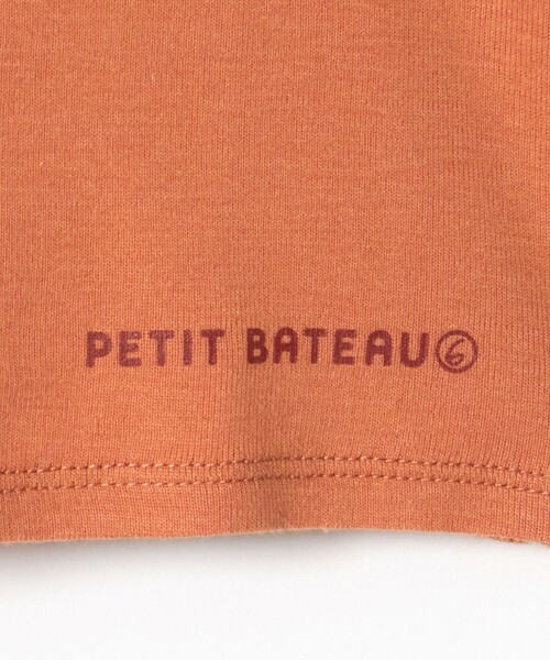 PETIT BATEAU(プチバトー)の「【別注】<PETIT BATEAU for 6>モックネック Tシャツ(Tシャツ/カットソー・レディース・コバルトブルー/ダークオレンジ/ブラック・FREE)」の15枚目の写真