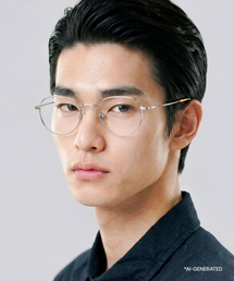 AMBEROPTICAL（アンバーオプティカル）の「マイルズ MILES 54 シルバー（メガネ）」