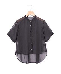 MARMARMAR バックフレアハーフスリーブシャツ