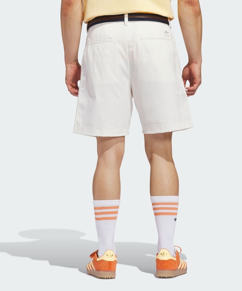 adidas(アディダス)の「オリジナルス ツイストウィーブ ショーツ / ハーフパンツ【adidas Golf/アディダスゴルフ】(その他パンツ・メンズ・ホワイト・100/73/76/79/82/85/88/92/96)」の2枚目の写真