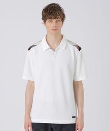 BLACK LABEL CRESTBRIDGE（ブラックレーベル・クレストブリッジ）の「ショルダーチェックスキッパーポロシャツ（ポロシャツ・メンズ）」