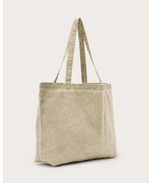 ALLSAINTS（オールセインツ）の「UNDERGROUND LOGO PRINTED TOTE BAG | アンダーグラウンド ロゴ プリント トート バッグ（トートバッグ・メンズ・ブラウン・ONE SIZE）」の6枚目の写真