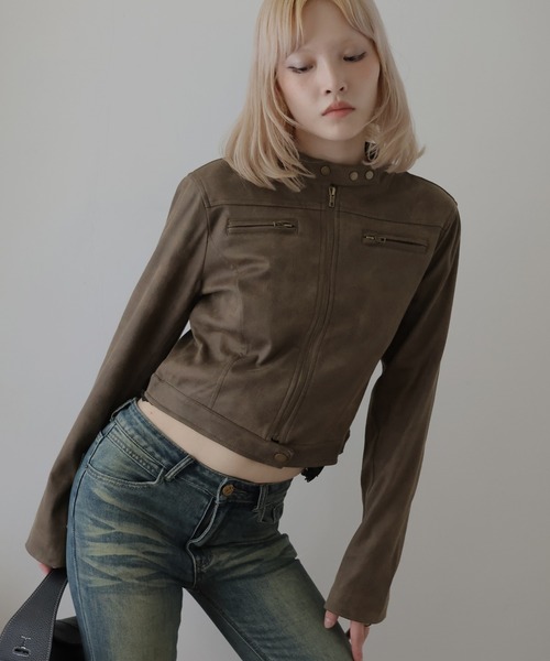 BALFERN LEATHER BIKER JACKET | BALFERN レザー バイカー ジャケット