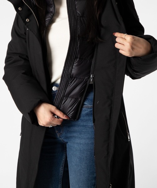 Mackage(マッカージュ)の「【Mackage / マッカージュ】SHILOH-NF / シロ NF フーデッド ショート ダウンジャケット(ダウンジャケット/コート・レディース・ブラック・X-SMALL)」の5枚目の写真