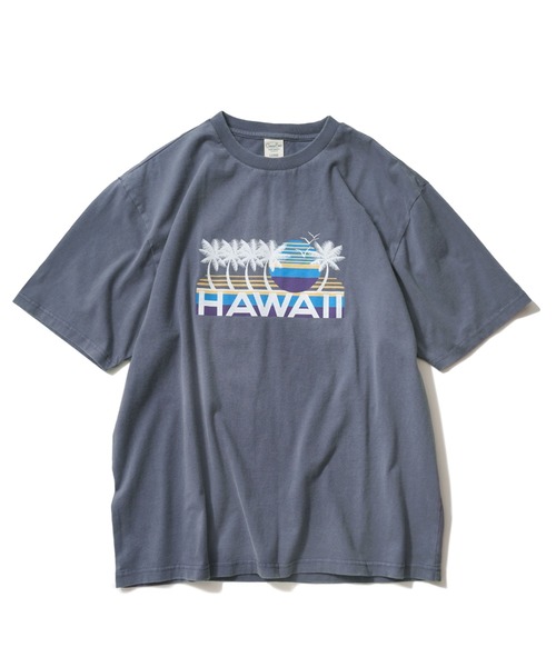 BENCH'S SELECT(ベンチセレクト)の「〈Green Flash〉HAWAII SUNSET TEE(Tシャツ/カットソー・メンズ・ホワイト/イエロー/サックスブルー/レッド/ネイビー・SMALL/MEDIUM/LARGE/X-LARGE)」の14枚目の写真