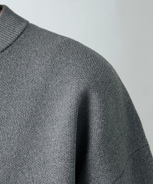 FREAK'S STORE(フリークスストア)の「\累計26,200枚突破/限定展開 <選べる着丈>スナップボタン ニット カーディガン(カーディガン/ボレロ・レディース・ブラック/ベージュ/ネイビー/ブラウン/グレー/レッド/ピンク/グリーン・SMALL/MEDIUM)」の12枚目の写真