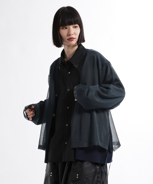 Shirt relay night cardigan (HARE) — ночная рубашка‑кардиган HARE