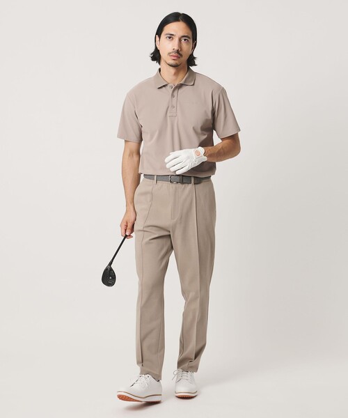 UNITED ARROWS GOLF(ユナイテッドアローズゴルフ)の「メンズ ミラノリブ イージー スラックス(スラックス・メンズ・ベージュ/ブラック・M/L/XL)」の15枚目の写真