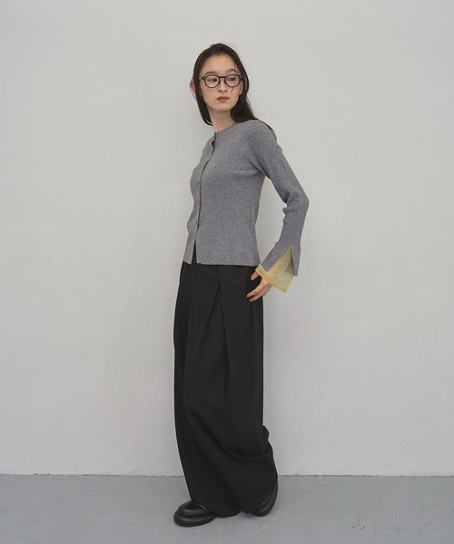 model：H163 着用サイズ：F