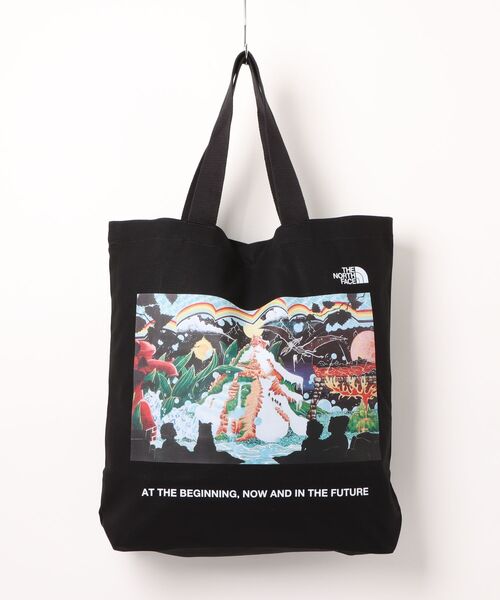 THE NORTH FACE（ザノースフェイス）の「【THE NORTH FACE/ザ ノースフェイス】60TH COTTON TOTE（トートバッグ・メンズ・ナチュラル/ブラック・FREE）」の2枚目の写真