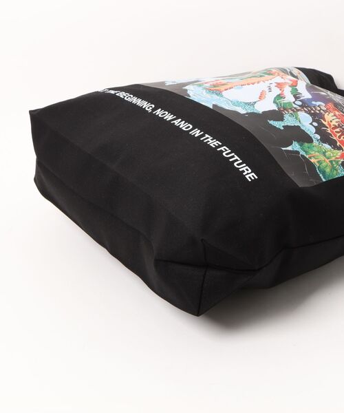 THE NORTH FACE（ザノースフェイス）の「【THE NORTH FACE/ザ ノースフェイス】60TH COTTON TOTE（トートバッグ・メンズ・ナチュラル/ブラック・FREE）」の4枚目の写真
