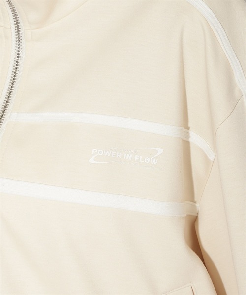 AND COUTURE(アンドクチュール)の「クロップドトラックジャケット(その他アウター・レディース・オフホワイト/ネイビー/イエロー・FREE)」の19枚目の写真