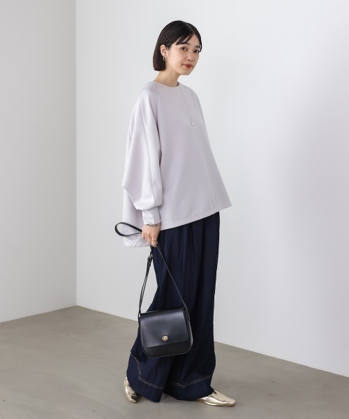 Bou Jeloud(ブージュルード)の「ダンボールワイドシルエットプルオーバー(その他トップス・レディース・ピンク/ブラック/ホワイト系その他・FREE)」の8枚目の写真