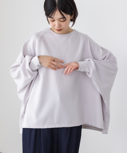 Bou Jeloud(ブージュルード)の「ダンボールワイドシルエットプルオーバー(その他トップス・レディース・ピンク/ブラック/ホワイト系その他・FREE)」の4枚目の写真
