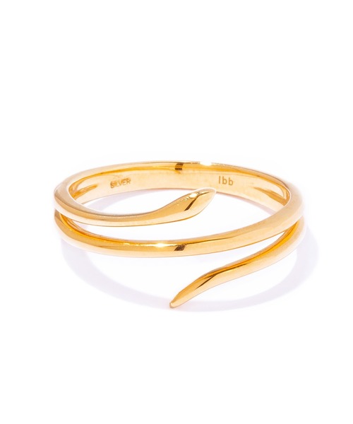 les bonbon(ルボンボン)の「【les bon bon】serpent ring/セルペント リング BOB1023/BOB1024(リング・レディース・ゴールド/シルバー・15 /13/11/9)」の4枚目の写真