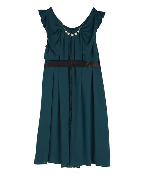 Axes Femme アクシーズファム の ネックレス付2wayドレス ドレス Wear