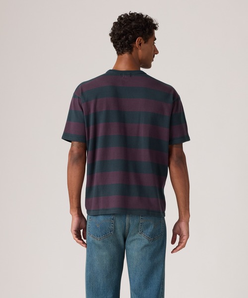 Levi's(リーバイス)の「Levi's/リーバイス LEVI'S(R) VINTAGE CLOTHING 1960'S カジュアル Tシャツ(Tシャツ/カットソー・メンズ・パープル・XL/S/M/L)」の2枚目の写真
