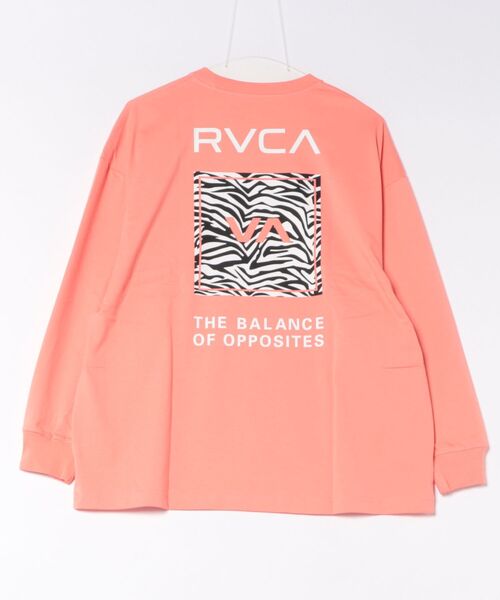 RVCA（ルーカ）の「RVCA ウィメンズ VA BOX LOGO LS TEE ロンT 【2026年秋冬モデル】/ルーカUVカットストラッチドライ長袖ロンT（Tシャツ/カットソー・レディース・ホワイト/ブラック/グレー/ヘザーグレー/ブラック系その他2・LARGE/MEDIUM/SMALL）」の6枚目の写真