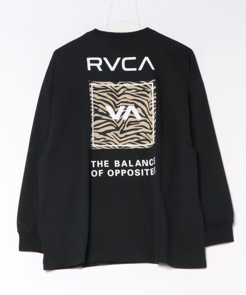 RVCA（ルーカ）の「RVCA ウィメンズ VA BOX LOGO LS TEE ロンT 【2026年秋冬モデル】/ルーカUVカットストラッチドライ長袖ロンT（Tシャツ/カットソー・レディース・ホワイト/ブラック/グレー/ヘザーグレー/ブラック系その他2・LARGE/MEDIUM/SMALL）」の7枚目の写真