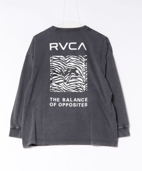 RVCA（ルーカ）の「RVCA ウィメンズ VA BOX LOGO LS TEE ロンT 【2026年秋冬モデル】/ルーカUVカットストラッチドライ長袖ロンT（Tシャツ/カットソー・レディース・ホワイト/ブラック/グレー/ヘザーグレー/ブラック系その他2・LARGE/MEDIUM/SMALL）」の8枚目の写真