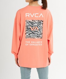 RVCA ウィメンズ VA BOX LOGO LS TEE ロンT 【2026年秋冬モデル】/ルーカUVカットストラッチドライ長袖ロンT