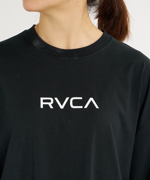 RVCA（ルーカ）の「RVCA ウィメンズ VA BOX LOGO LS TEE ロンT 【2026年秋冬モデル】/ルーカUVカットストラッチドライ長袖ロンT（Tシャツ/カットソー・レディース・ホワイト/ブラック/グレー/ヘザーグレー/ブラック系その他2・LARGE/MEDIUM/SMALL）」の15枚目の写真
