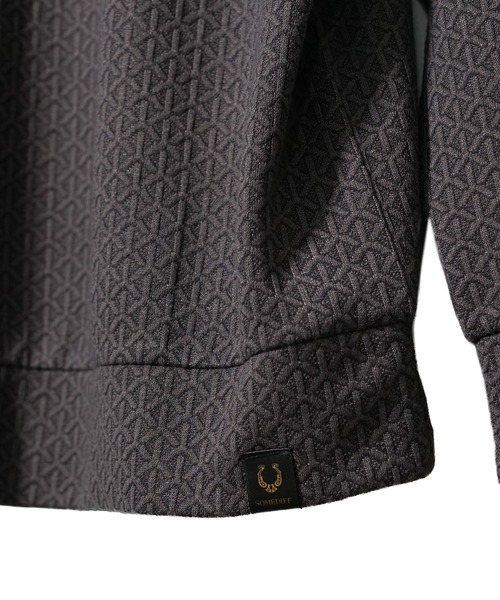 SOMEDIFF(サムディフ)の「【SOMEDIFF】トータスシェルパターン長袖ポロシャツ メンズ 秋服(ポロシャツ・メンズ・ホワイト/チャコール・XL/XXL/M/L)」の15枚目の写真