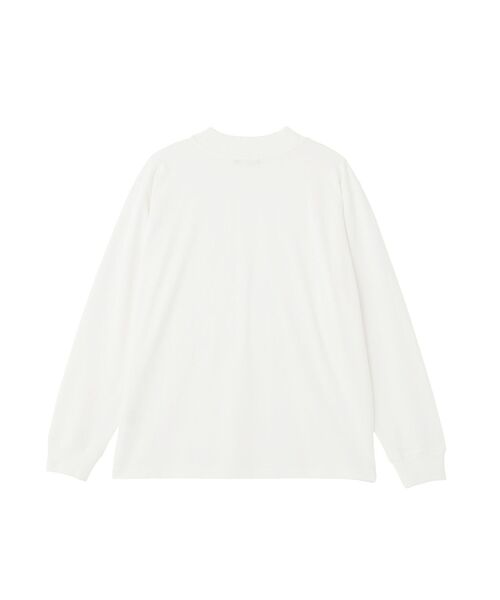 CRAFT STANDARD BOUTIQUE(クラフトスタンダードブティック)の「モックネックロンTEE(Tシャツ/カットソー・メンズ・ホワイト/ブラック・M/L)」の5枚目の写真