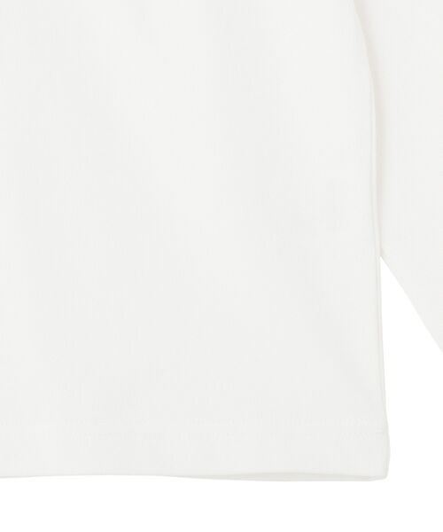 CRAFT STANDARD BOUTIQUE(クラフトスタンダードブティック)の「モックネックロンTEE(Tシャツ/カットソー・メンズ・ホワイト/ブラック・M/L)」の8枚目の写真