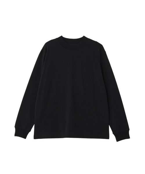 CRAFT STANDARD BOUTIQUE(クラフトスタンダードブティック)の「モックネックロンTEE(Tシャツ/カットソー・メンズ・ホワイト/ブラック・M/L)」の12枚目の写真