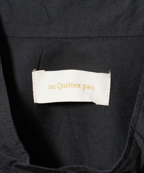 NE QUITTEZ PAS!(ヌキテパ)の「<ne Quittez pas>エンブロイダリー ギャザー ワンピース(ワンピース・レディース・ブラック・M)」の9枚目の写真